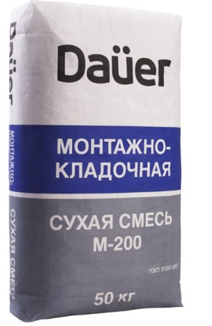 Смесь монтажно-кладочная Dauer M-200