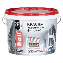Краска фасадная укрывистая Dali