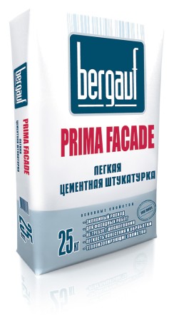 Штукатурка цементная Bergauf Prima Facade