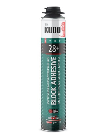 Клей профессиональный для строительных блоков и кирпича Kudo Proff 28+ ABL