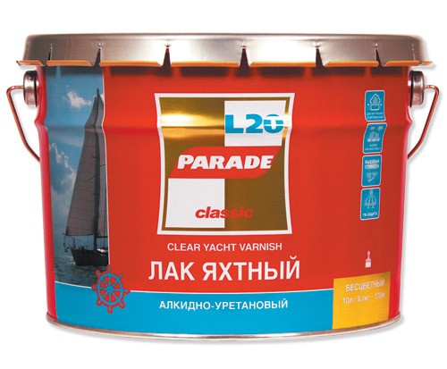 Лак яхтный Parade L20