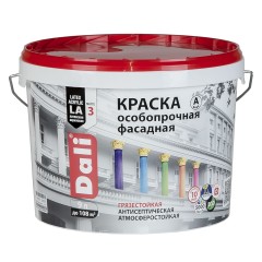 Краска фасадная особопрочная Dali
