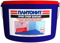 Грунтовка Плитонит Грунт Супер Контакт