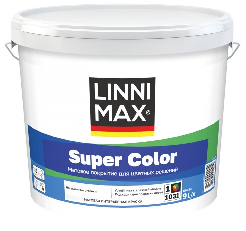 Краска интерьерная LinniMax Super Color