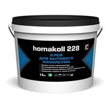 Клей для бытового линолеума Homakoll 228