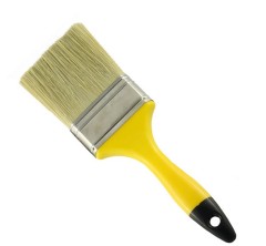 Кисть плоская светлая смешанная щетина Кедр 4&quot;