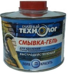 Смывка для удаления старых лакокрасочных покрытий Главный технолог
