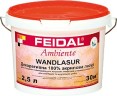 Лазурь декоративная Feidal Ambiente Wandlasur