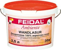 Лазурь декоративная Feidal Ambiente Wandlasur