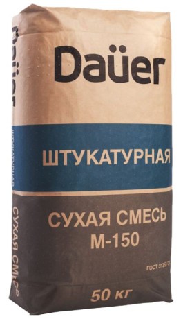 Смесь сухая штукатурная Dauer M-150