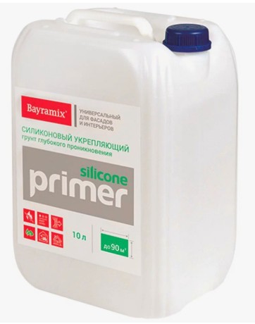 Грунт глубокого проникновения силиконовый Bayramix Primer Silicone