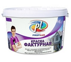Краска фактурная для внутренних и наружных работ Профилюкс