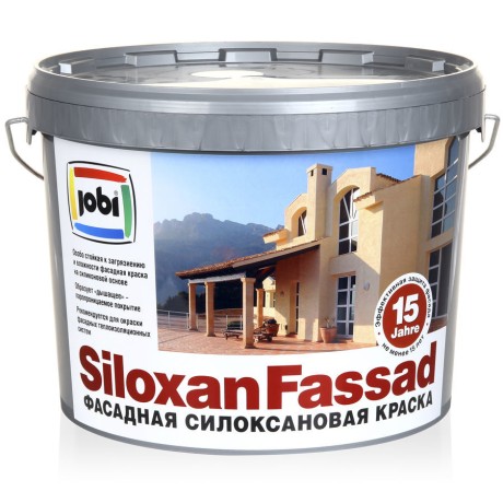 Краска фасадная Jobi Siloxanfassad