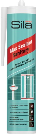 Герметик силиконовый санитарный Sila PRO Max Sealant Sanitary