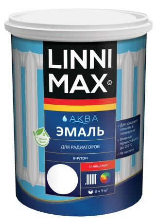 Эмаль для радиаторов LinniMax Аква