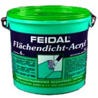 Мастика гидроизоляционная Feidal Flaechendicht Acryl