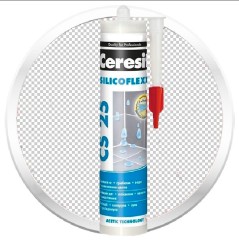 Затирка-герметик цветная силиконовая Ceresit CS 25