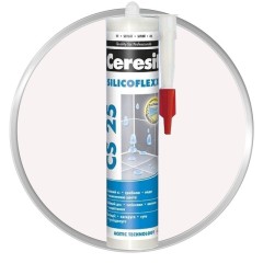 Затирка-герметик цветная силиконовая Ceresit CS 25