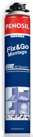 Клей монтажный под пистолет Penosil Premium Fix&Go Montage