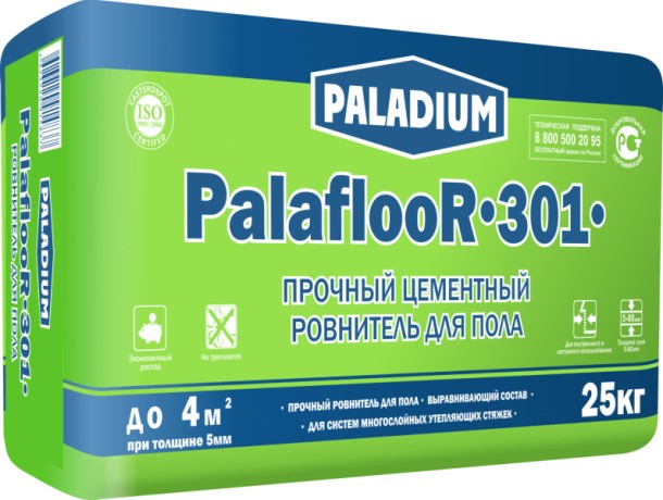 Стяжка цементная Paladium PalaflooR-301