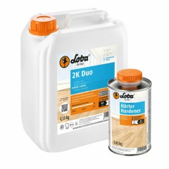 Лак паркетный на водной основе Lobadur WS 2K Duo