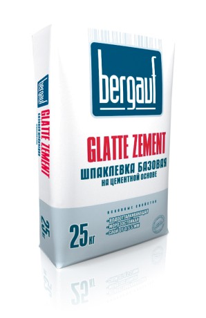 Шпаклевка на цементной основе Bergauf Glatte Zement