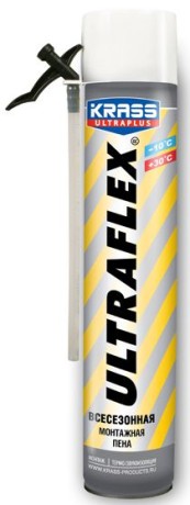 Пена монтажная Krass Ultraplus Ultraflex бытовая