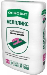 Клей для стеклянной и мозаичной плитки Основит Белпликс Т-17