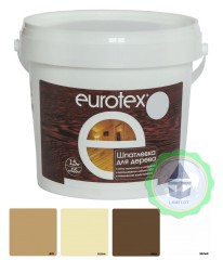 Шпатлевка для дерева Eurotex