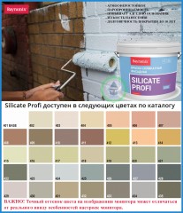 Краска фасадная Bayramix Silicate Profi