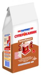 Раствор для ремонта каминов Плитонит Супер Камин Термо Ремонт