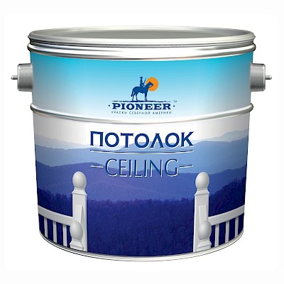 Краска для потолков и стен Pioneer ВД-АК-210