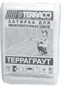 Затирка для плитки Terraco Терраграут