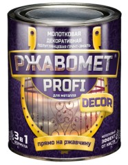 Грунт-эмаль молотковая Красковия Ржавомет Profi Decor
