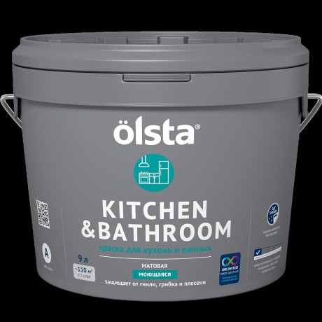 Краска для кухонь и ванных Olsta Kitchen & Bathroom