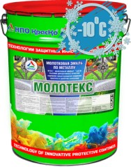 Эмаль молотковая Краско Молотекс