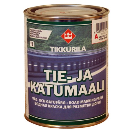 Краска Тиккурила для разметки дорог