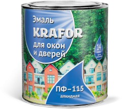 Эмаль для окон и дверей Krafor