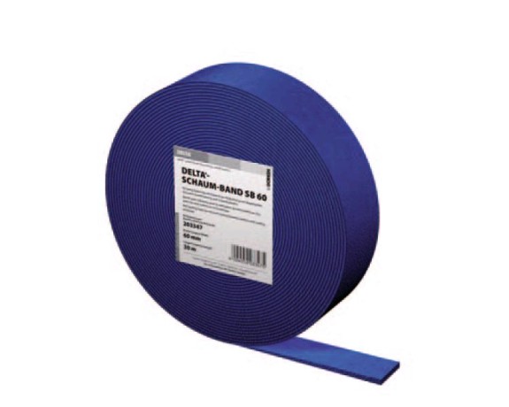 Лента уплотнительная самоклеящаяся Delta Schaum Band SB 60