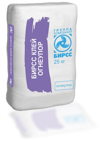 Клей для печей и каминов Бирсс Огнеупор