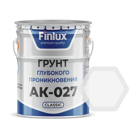Грунт глубокого проникновения Finlux АК-027 Classic