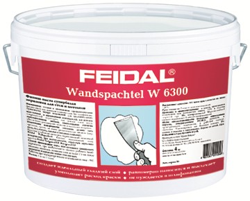 Шпатлевка финишная Feidal Wandspachtel W 6300
