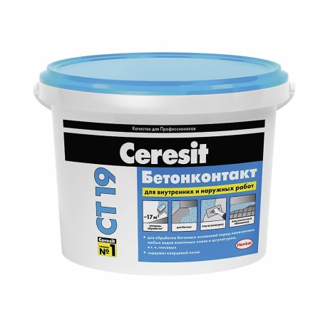 Грунтовка бетонконтакт Ceresit CT 19