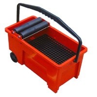 Емкость с роликами для очиски плитки Литокол Скиппер