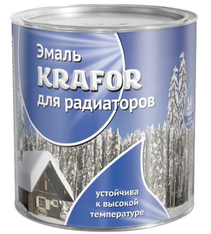 Эмаль радиаторов Krafor