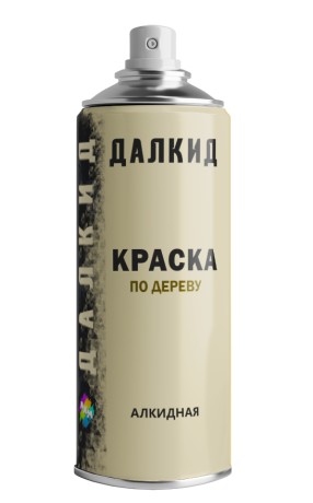 Краска аэрозольная по дереву ЛКМ Торг Далкид