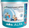 Краска латексная для ванной и кухни Alpa Premium Latex