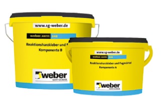 Заполнитель шовный двухкомпонентный Вебер Ветонит Xerm 848