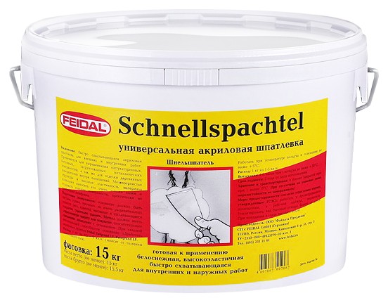 Шпатлевка Feidal Schnellspachtel