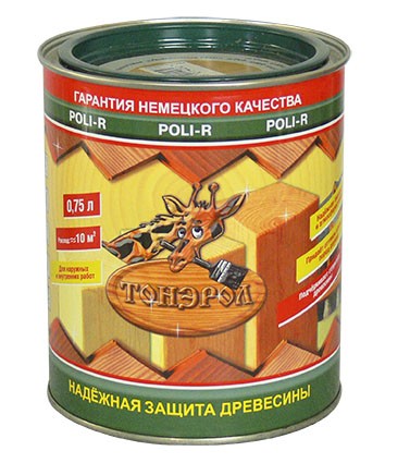 Пропитка для дерева Поли-Р Тонерол